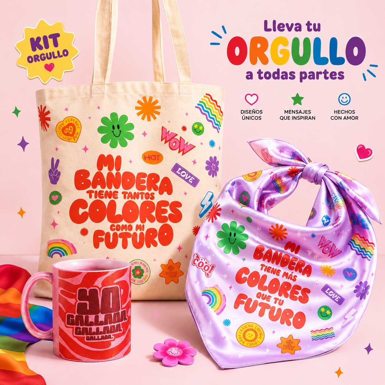 Kit “Mi Bandera+Mug”